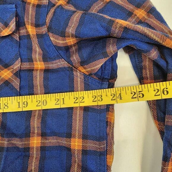 Mountain Hard Wear Mens Shirt size L Plaid Button Up Long Sleeve J12 - Picture 9 of 10